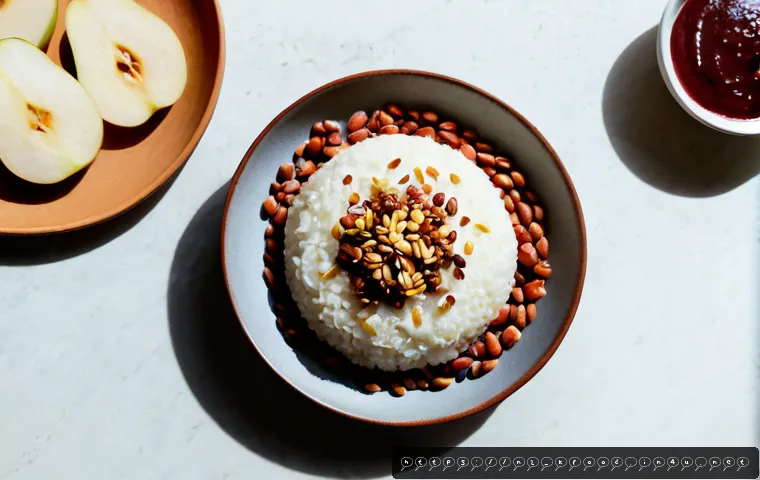 한식 디저트 밀키트 추천 - Photorealistic overhead food scene of a Korean dessert meal kit prepared for Dutch home baking, arra...